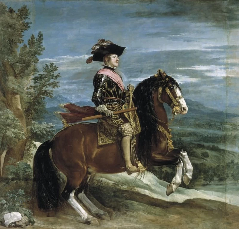 Ritratto di Filippo IV a cavallo - Galleria Palatina (Palazzo Pitti), Florence